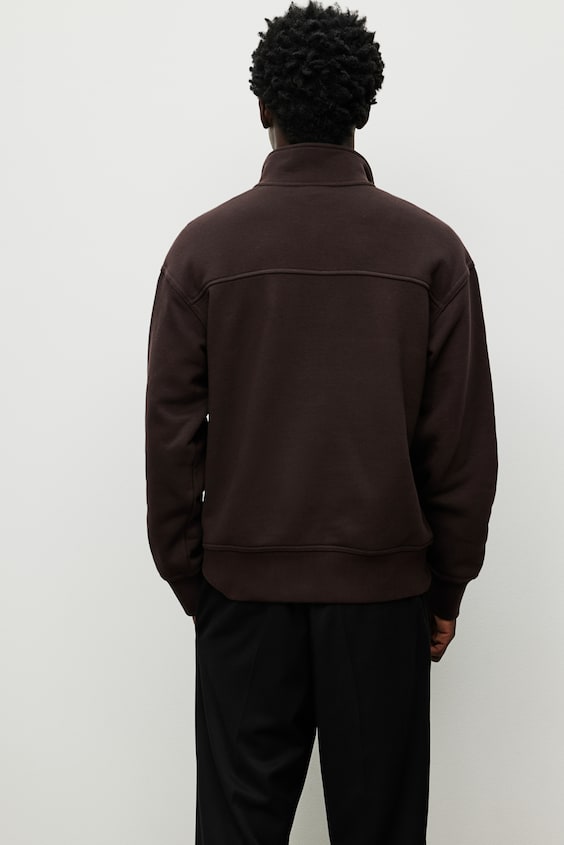 HM Sweatshirt mit Zipper in Loose Fit Bis zu 55% Rabatt