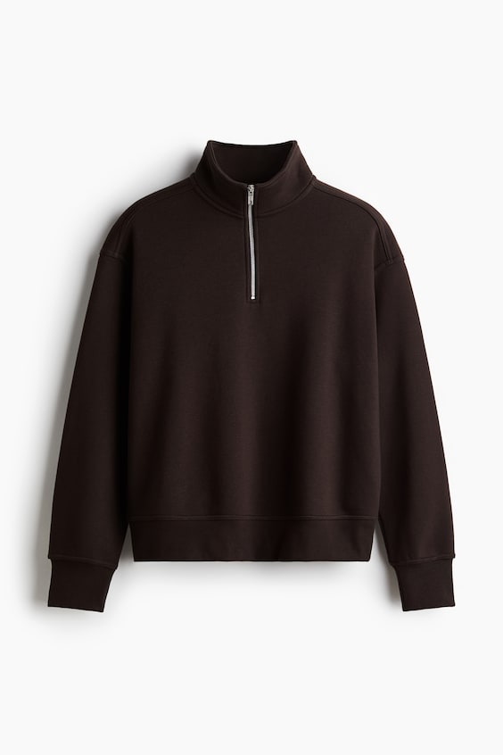 HM Sweatshirt mit Zipper in Loose Fit Bis zu 55% Rabatt