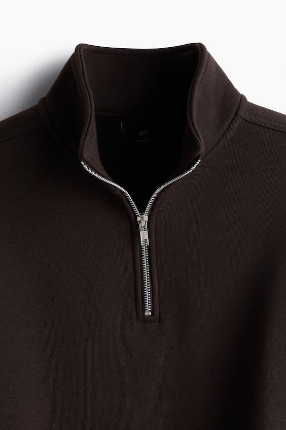 HM Sweatshirt mit Zipper in Loose Fit Bis zu 55% Rabatt