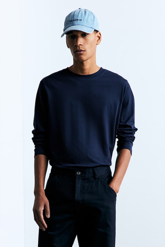 HM Jerseyshirt in Regular Fit Begrenztes Angebot