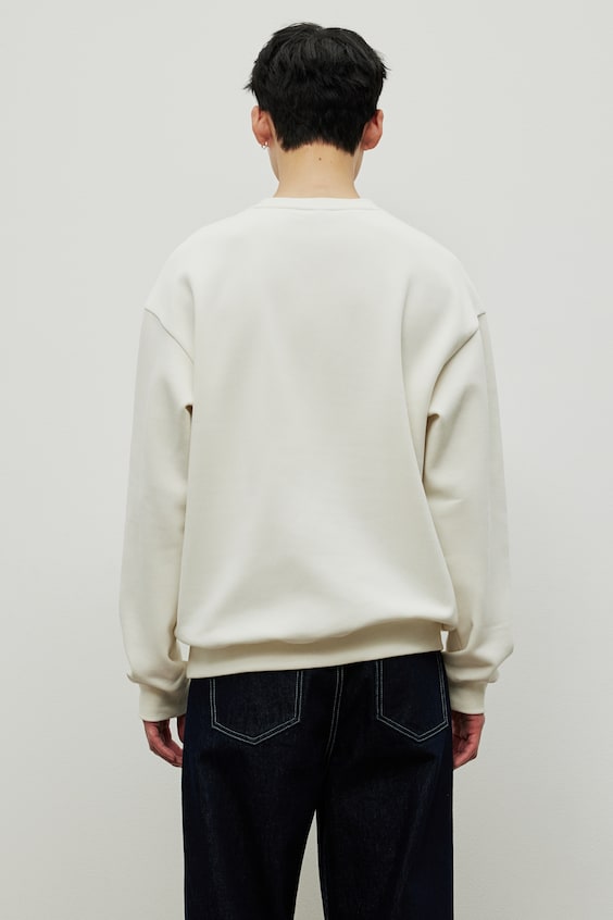 HM Sweatshirt in Loose Fit Saisonschlussverkauf