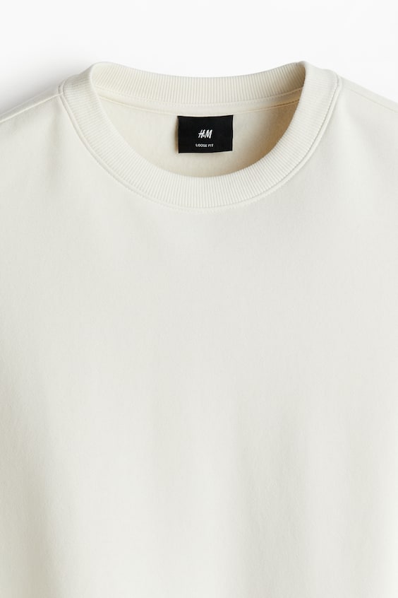 HM Sweatshirt in Loose Fit Saisonschlussverkauf