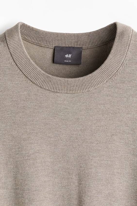 HM Feinstrickpullover Slim Fit Valentinstagsangebot