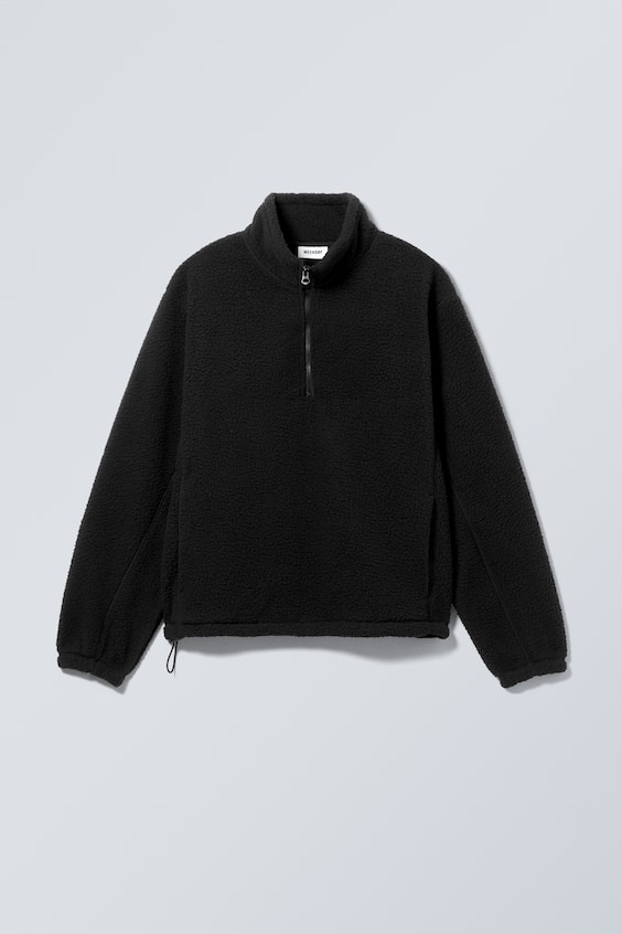 HM Fleece-Pullover mit Half-Zip Blitzangebot