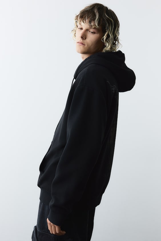 HM Hoodie in Loose Fit VIP-Rabatte