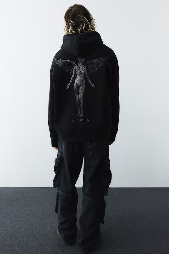 HM Hoodie in Loose Fit VIP-Rabatte