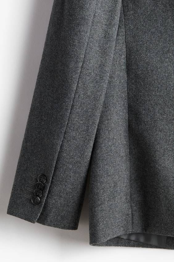 HM Jackett aus Wollmischung in Regular Fit Bis zu 50% Rabatt