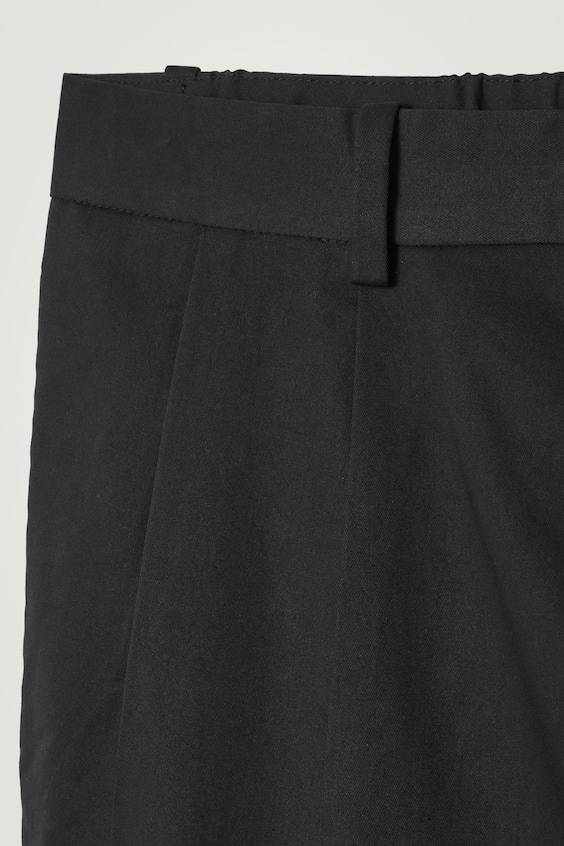 HM BAUMWOLLHOSE MIT FALTEN Sonderangebot der Fabrik