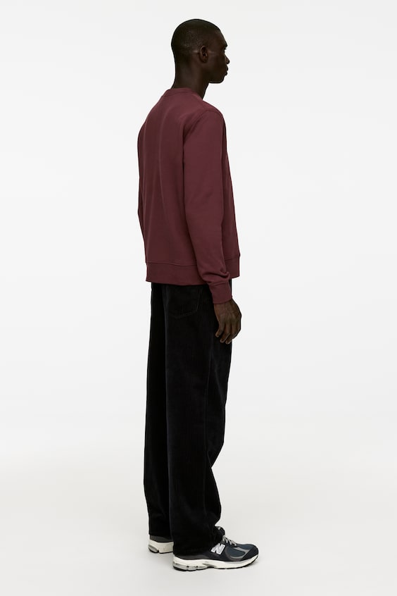 HM Sweatshirt aus French Terry 50% Rabatt mit kostenlosem Versand