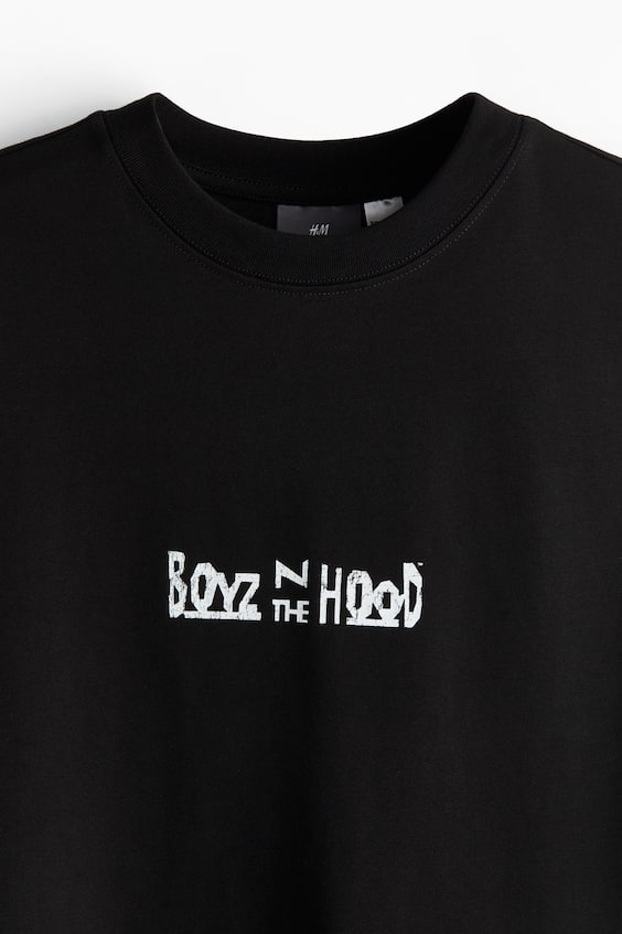 HM T-Shirt Oversized Fit Black Friday Preise