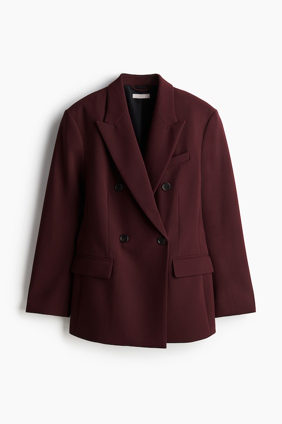 HM Zweireihiger Sanduhr-Blazer Angebote