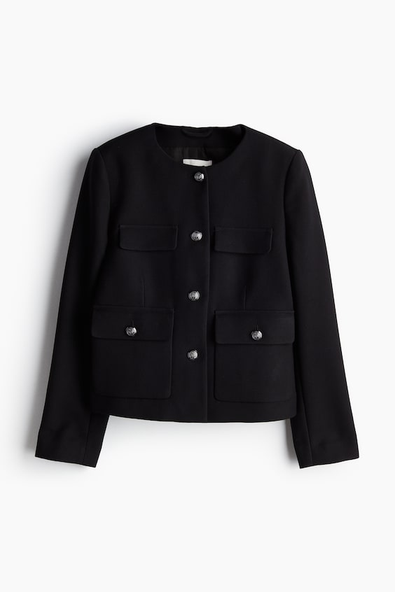 HM Blazer mit goldfarbenen Knöpfen im Angebot