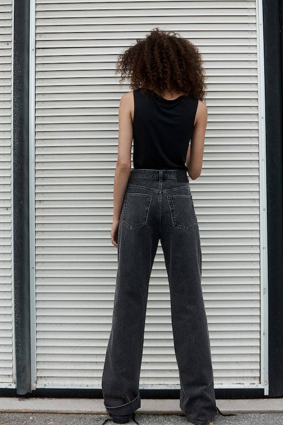 HM Wide High Jeans Günstig kaufen