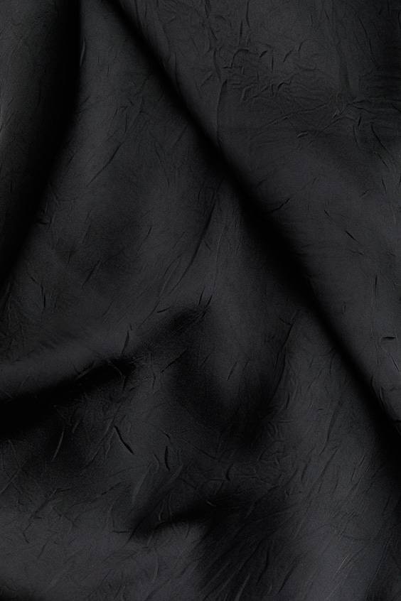 HM Maxirock aus gecrinkeltem Satin Preisnachlass