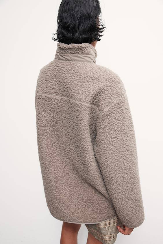 HM Jacke aus Teddyfleece Super Sparpreis