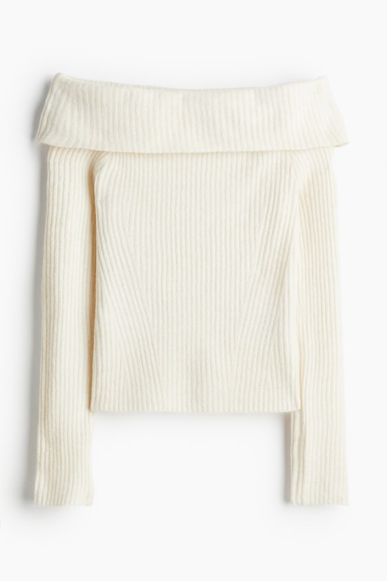 HM Schulterfreier Pullover Begrenzte Freigabe