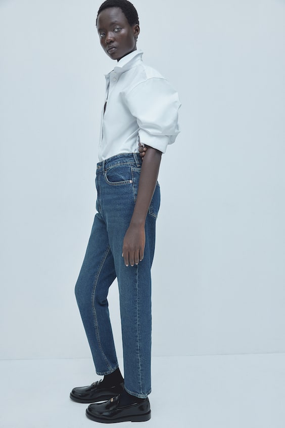 HM Slim Mom High Ankle Jeans JETZT KAUFEN