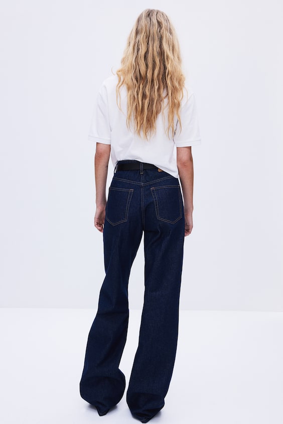 HM Wide High Jeans Letzter Tag