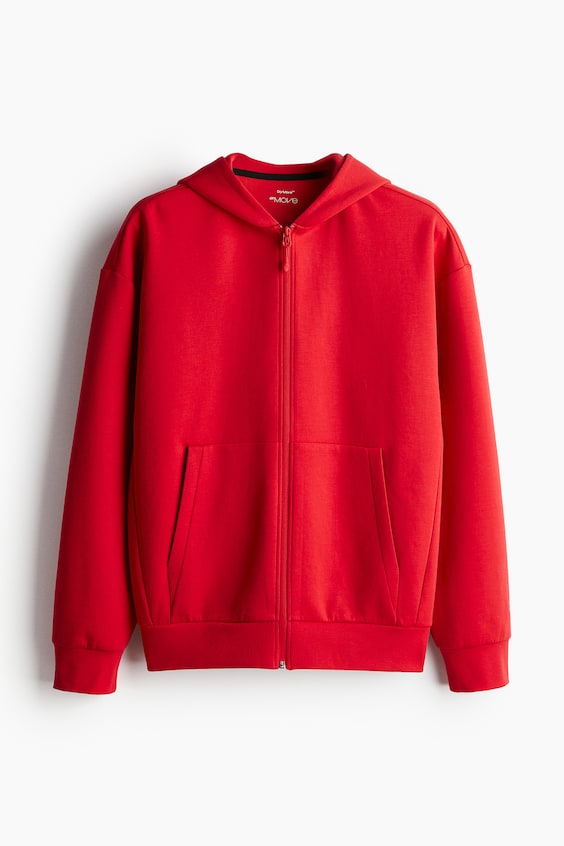 HM DryMove™ Sport-Hoodiejacke 50% Rabatt mit kostenlosem Versand