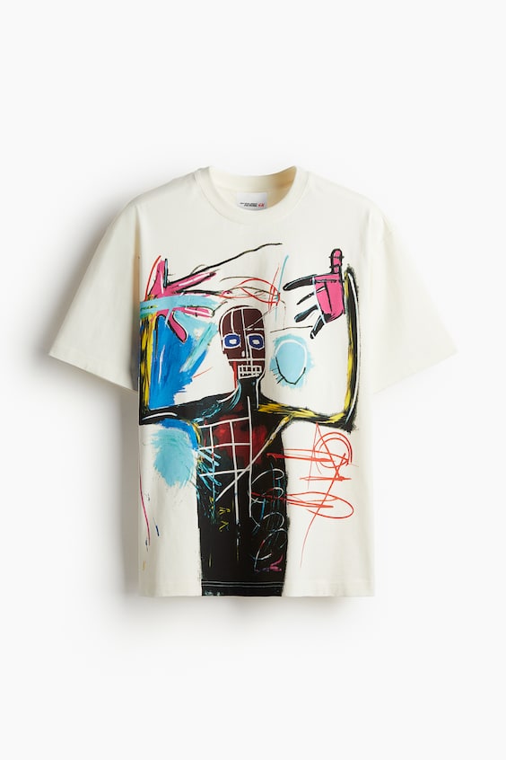 HM Baumwoll-T-Shirt in Relaxed Fit Speichern exportieren