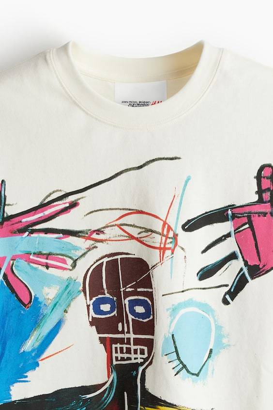 HM Baumwoll-T-Shirt in Relaxed Fit Speichern exportieren