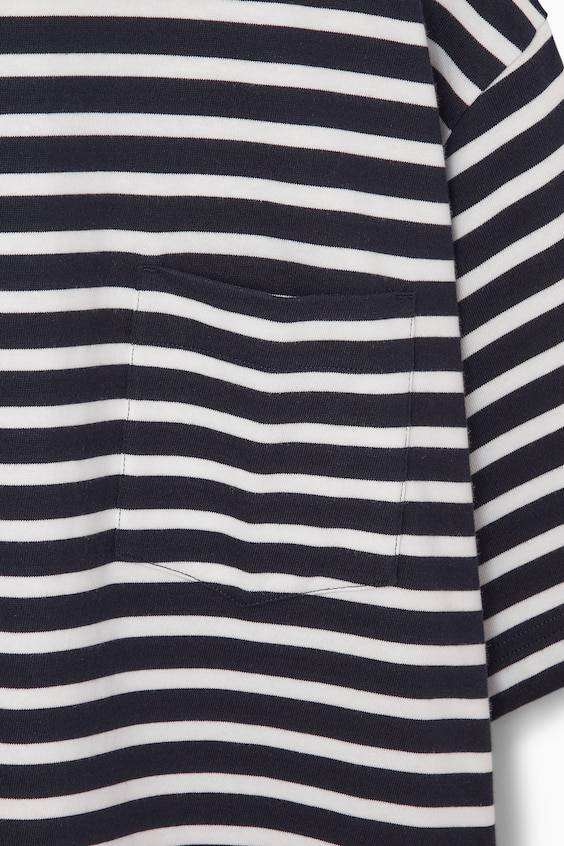 HM STRAPAZIERFÄHIGES T-SHIRT MIT STREIFEN Limitierter Zeitrabatt