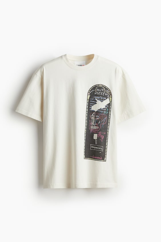 HM Baumwoll-T-Shirt in Relaxed Fit Online Shopping