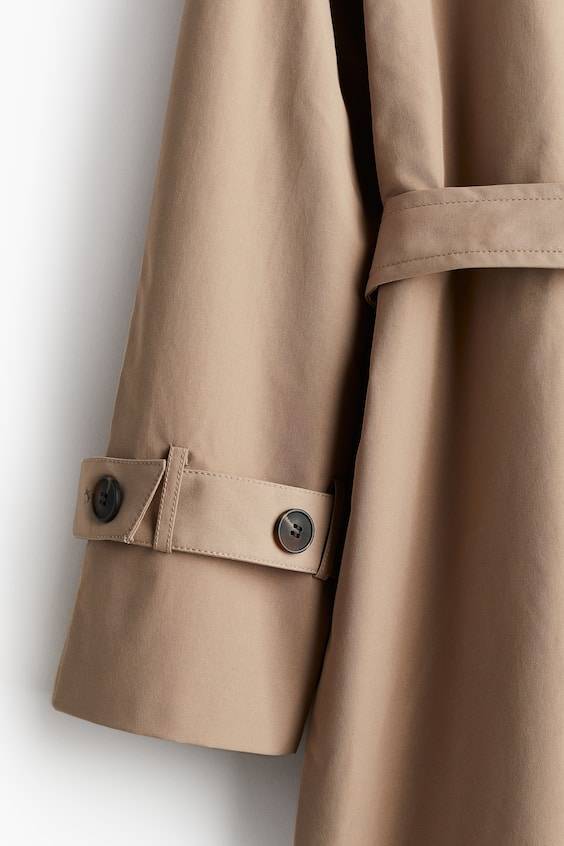 HM Zweireihiger Trenchcoat Preisnachlass