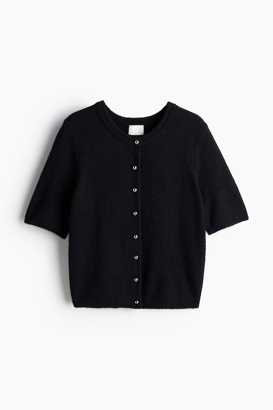 HM Gestrickter Cardigan Black Friday