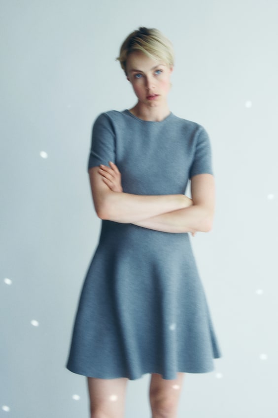 HM Ausgestelltes Kleid Weihnachtsangebot