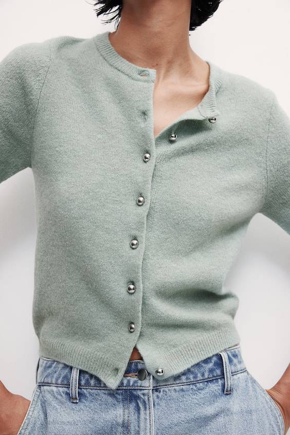 HM Gestrickter Cardigan Große Rabatte