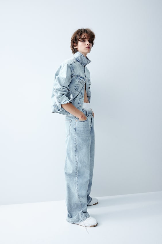 HM Weite Jeans Tägliche Deals
