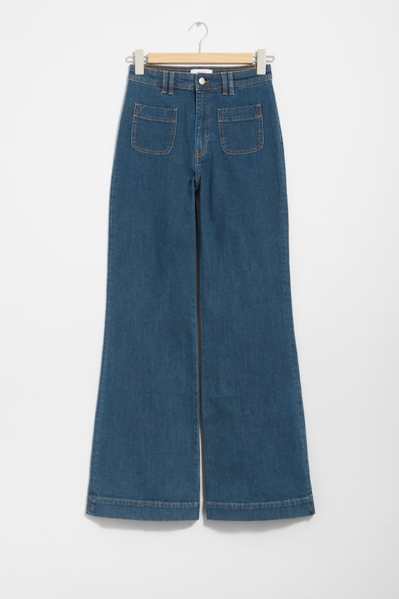 HM Bootcut-Jeans mit aufgesetzter Tasche Letzte 2 Tage