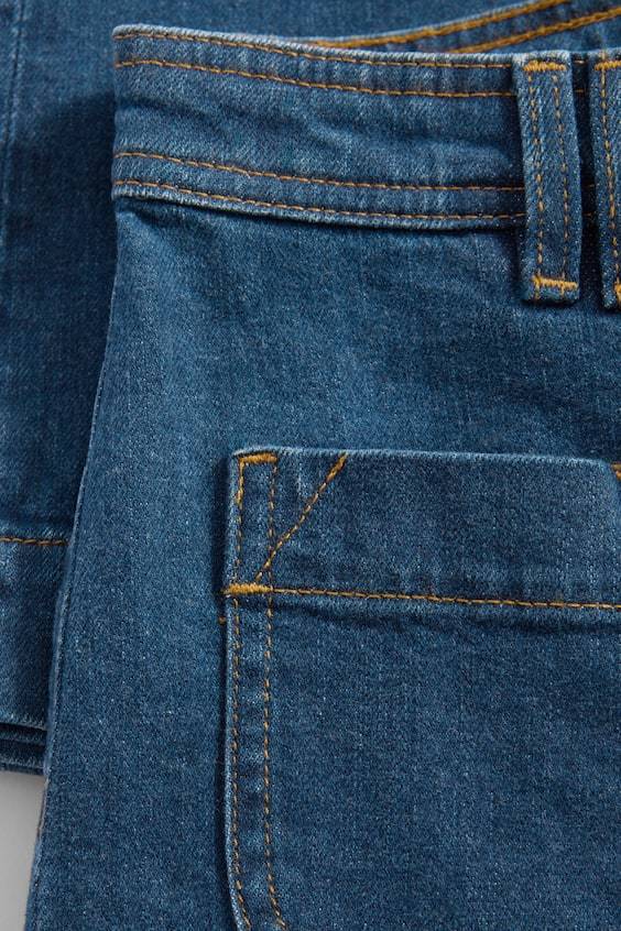 HM Bootcut-Jeans mit aufgesetzter Tasche Letzte 2 Tage