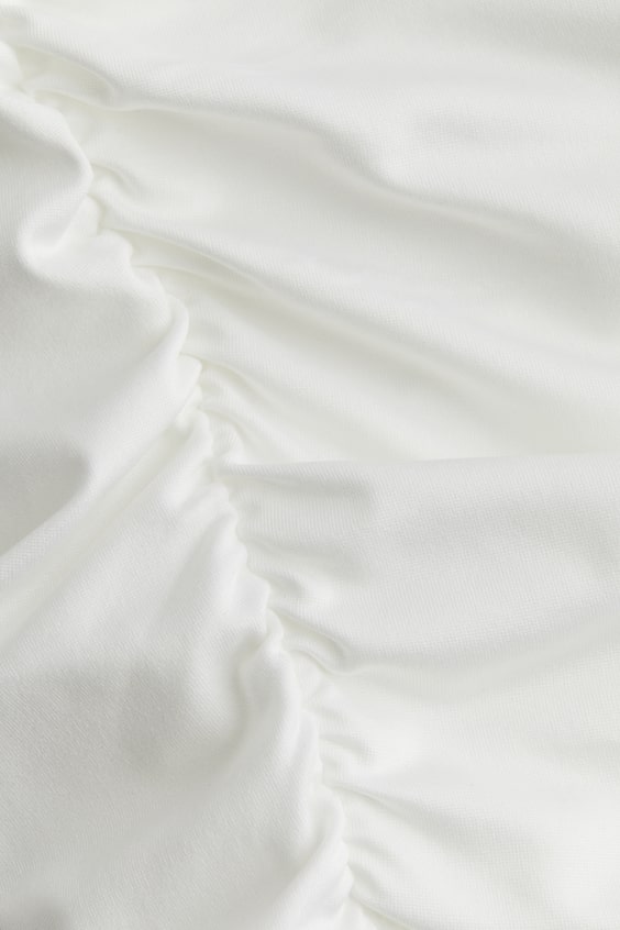 HM Schulterfreier Body mit Raffungen Vierteljährliche Förderung