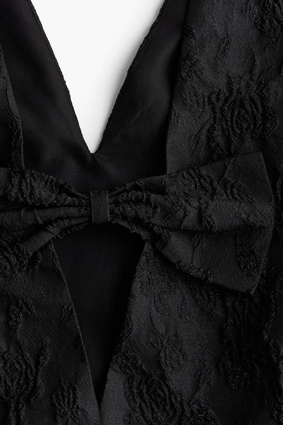 HM Kleid aus Jacquardstoff 50% Rabatt mit kostenlosem Versand