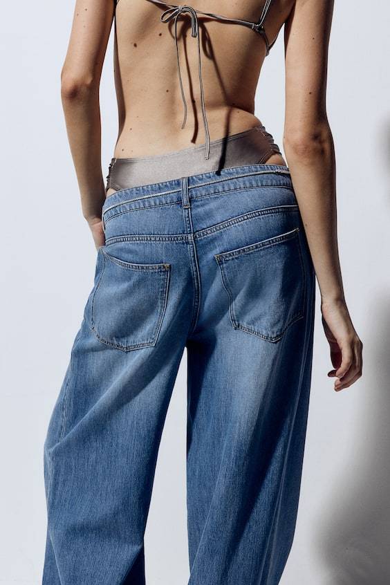 HM Baggy Wide Low Jeans Angebote