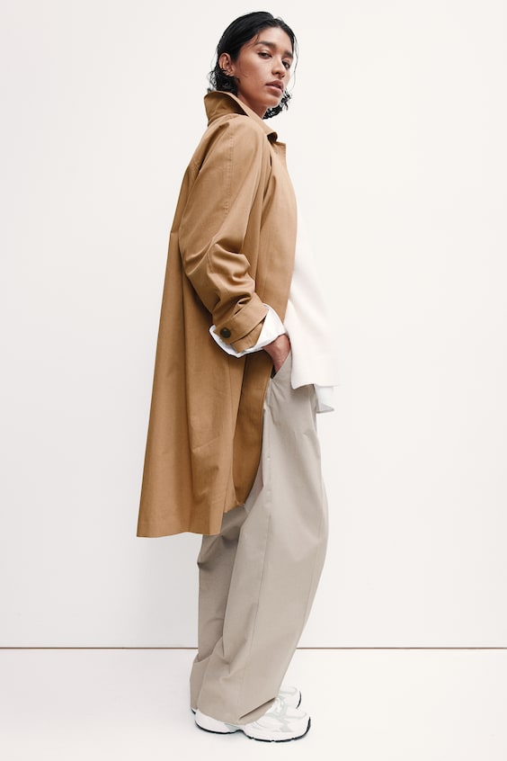 HM Car Coat aus Twill im Angebot
