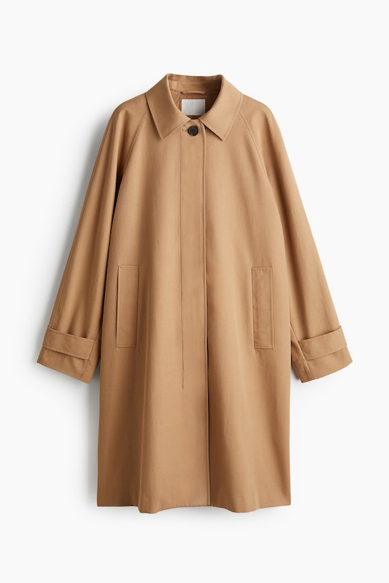 HM Car Coat aus Twill im Angebot
