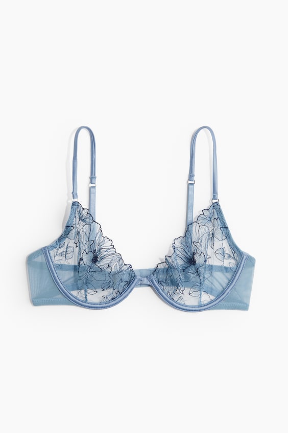 HM Embroidered underwired bra Fabrikpreis