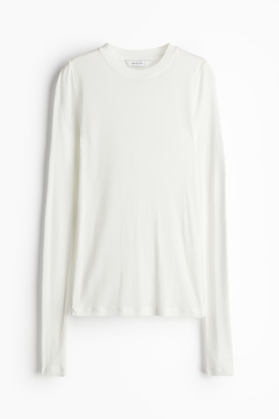 HM Jerseyshirt aus Pima-Baumwolle Begrenztes Angebot