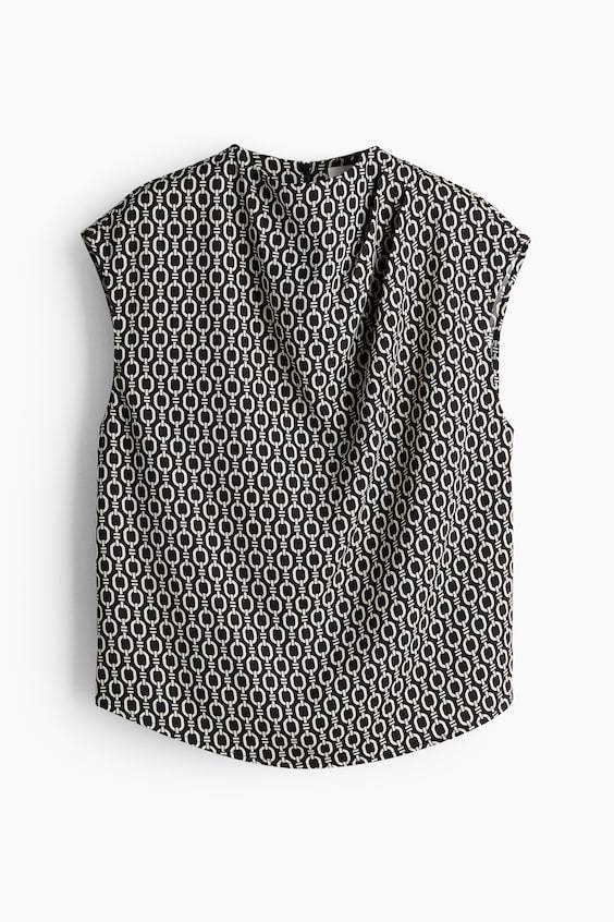 HM Draped blouse Cyber Monday