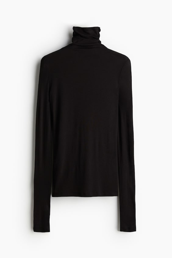 HM Shirt mit Turtleneck aus Pima-Baumwolle Valentinstagsangebot