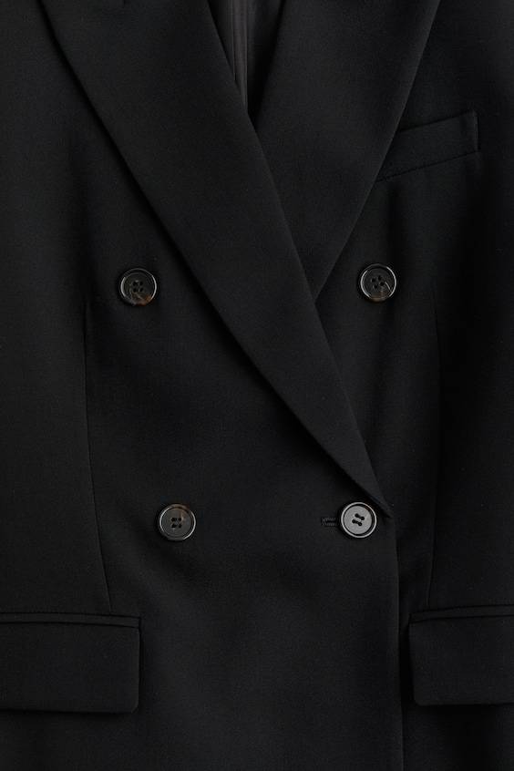 HM Zweireihiger Sanduhr-Blazer Jubiläumsangebot