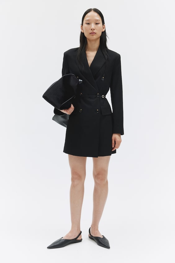 HM Blazerkleid mit Gürtel Lagerräumung
