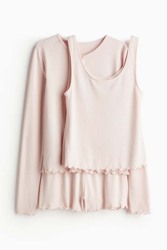 HM 3-teiliges Pyjama-Set Top Angebot