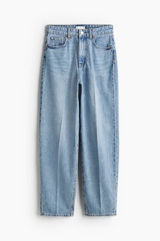 HM Schmal zulaufende Jeans Bügelfalten Blitzangebot