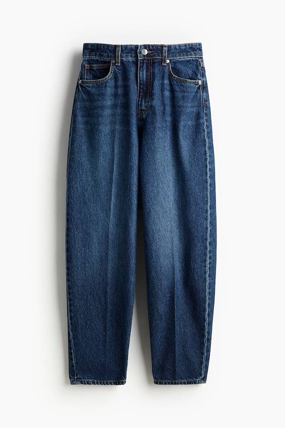 HM Schmal zulaufende Jeans Bügelfalten Tägliche Deals