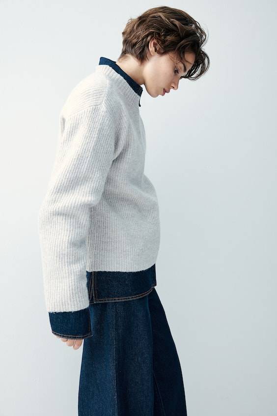 HM Gerippter Pullover Riesige Ersparnisse