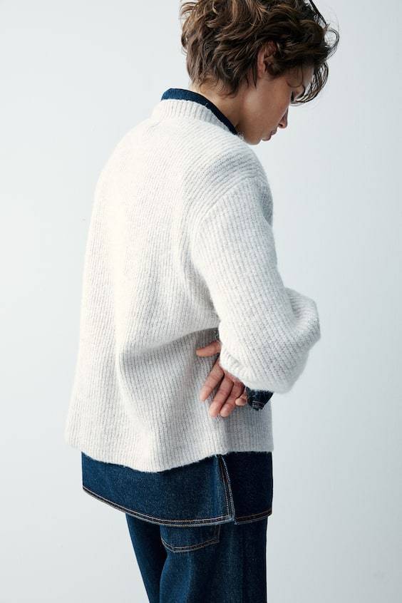 HM Gerippter Pullover Riesige Ersparnisse